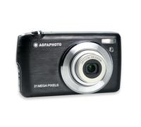 AGFA Photo Realishot DC8200 - Cámara Digital Compacta, 18MP, Video Full HD, Pantalla LCD 2.7'', Zoom Óptico 8X, Batería de Litio y Tarjeta SD de 16GB - Negro