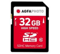 Tarjeta AgfaPhoto SDHC 32 GB Alta Velocidad Clase 10 UHS I U1 V10