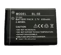 Agfaphoto BL-5B Batería recargable 3,7 V 700 mAh, para AgfaPhoto DC8200