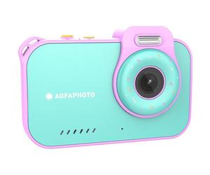 AgfaPhoto Cámara acuática azul para niños