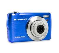 AgfaPhoto - Cámara Compacta Digital 21MP - Realishot DC8200 - Vídeo Full HD 1080p - Zoom Óptico 8X - Pantalla LCD 2,7" - Incluye Batería, Tarjeta SD 16 GB, Funda - Azul