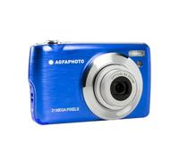 AgfaPhoto - Cámara Compacta Digital 21MP - Realishot DC8200 - Vídeo Full HD 1080p - Zoom Óptico 8X - Pantalla LCD 2,7" - Incluye Batería, Tarjeta SD 16 GB, Funda - Azul