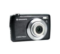 AgfaPhoto - Cámara Compacta Digital 21MP - Realishot DC8200 - Vídeo Full HD 1080p - Zoom Óptico 8X - Pantalla LCD 2,7" - Incluye Batería, Tarjeta SD 16 GB, Funda - Negro