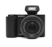 AgfaPhoto - Cámara Compacta Digital - Realishot C130 - Vídeo 4K - Zoom Óptico 10X - Pantalla Articulada 2,8" - Wi-Fi & Estabilización - Ideal para Vlogging y Fotografía Creativa