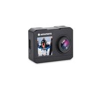 AgfaPhoto - Cámara Deportiva - AC7000 - True 2.7K 30FPS, Doble Pantalla Táctil, Gran Angular 120°, Carcasa Sumergible 30m - WiFi - 10 Accesorios Incluidos