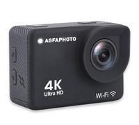 AgfaPhoto - Cámara Deportiva - AC9000 - Real 4K 30FPS, Estabilización EIS, Gran Angular 170°, Carcasa Sumergible 30m - WiFi - 18 Accesorios Incluidos