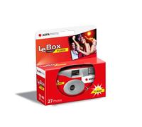 Agfaphoto Cámara desechable LeBox Flash 400 ASA 27 exposiciones