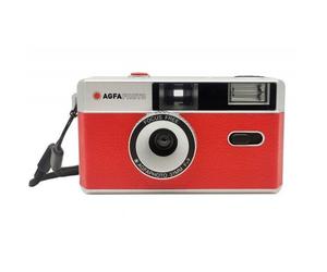 AgfaPhoto Cámara Fotográfica Reutilizable de 35 mm Rojo