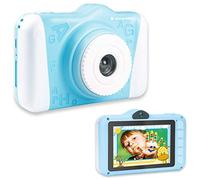 AgfaPhoto Cámara Infantil Realikids CAM 2 HD con Ranura para niños con Ranura para Tarjetas SD de hasta 32GB | Batería de Litio y diseño ergonómico | Camara Fotos niños con Mango sólido Azul