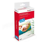 AgfaPhoto Cartucho y papel 10x15 cm AMOC 40 fotos – Compatible con Kodak y Realipix Moments