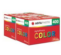 AgfaPhoto Color 400-24 - Juego de 2 películas con Funda para Guardar Objetos