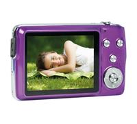 AGFA Photo Realishot DC8200 - Cámara Digital Compacta, 18MP, Video Full HD, Pantalla LCD 2.7'', Zoom Óptico 8X, Batería de Litio y Tarjeta SD de 16GB - Violeta