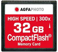 AgfaPhoto Compact Flash 32GB Alta Velocidad 300x MLC