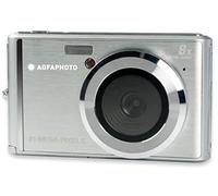 Agfa Photo - Cámara Digital compacta con 21 Mpx, Sensor CMOS, Zoom Digital 8X y Pantalla LCD, Color Plateado