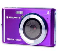 AGFA Photo Realishot DC5200 - Cámara de Fotos Digital compacta (21 MP, Pantalla LCD de 2,4 Pulgadas, Zoom Digital 8X, batería de Litio), Color Morado