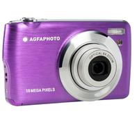 AGFA Photo Realishot DC8200 - Cámara Digital Compacta, 18MP, Video Full HD, Pantalla LCD 2.7'', Zoom Óptico 8X, Batería de Litio y Tarjeta SD de 16GB - Violeta
