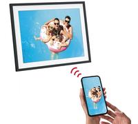 Agfaphoto Frameo Marco de fotos digital WiFi 17 pulgadas, negro