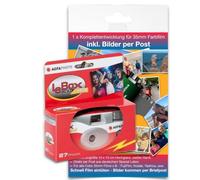 AgfaPhoto LeBox 400 27 Flash - Cámara desechable con función Completa para hasta 27 imágenes en Color por Correo Postal, FPP36SUC