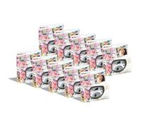 AgfaPhoto Pack 10 x 601025 - Cámara desechable LeBox Wedding, 27 Fotos, Lente óptica de 31 mm - Gris