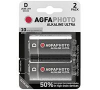 AgfaPhoto Pilas alcalinas Ultra -D LR20 Mono 2 Unidades