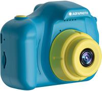 AgfaPhoto Realikids Cam Mini Cámara Compacta Para Niños Azul/Amarillo
