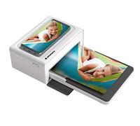 AgfaPhoto Realipix Moments AMO46 - Impresora fotográfica 10x15 cm Desde Smartphone, Bluetooth para Smartphones Apple y Android, sublimación térmica 4Pass - Blanco