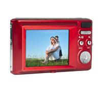AGFA Photo - Cámara Digital compacta con Sensor CMOS de 21 megapíxeles, Zoom Digital de 8 aumentos y Pantalla LCD, Color Rojo