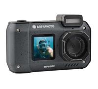 AgfaPhoto Realishot WP9500 - Appareil Photo Numérique Waterproof, Étanche 7m, 24 MP, Zoom 18X, Vidéo 4K, Double Écran 2.9”/1.4” - Noir