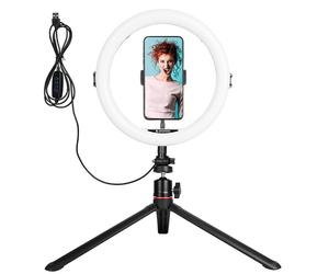 AgfaPhoto Realiview ARL11 Aro de Luz LED con Trípode