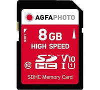 AgfaPhoto Sdhc 8 GB Alta Velocidad Clase 10, Mlc