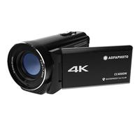 AgfaPhoto Videocámara Realimove CC4000W - 4K/2,7K, pantalla táctil 3", zoom digital 18x, 24 MP, negra