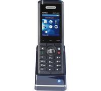 AGFEO Teléfono DECT 60 IP Inalámbrico Negro con 100 entradas para contactos y pantalla TFT de 2"