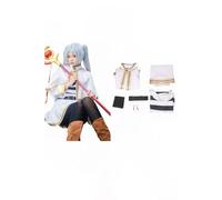 agfosa Frieren Cosplay Beyond Journey's End Dress Kostüm Damen Anime Outfit Jacke S