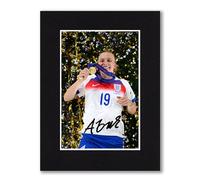 Aggie Beever-Jones - Impresión fotográfica firmada de los campeones de la Eurocopa 2025 de Inglaterra de 20 x 15 cm con firmas preimpresas que sería un gran regalo para cualquier fan y está lista para