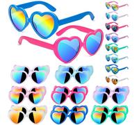 AGGKKY Gafas de sol para niños, regalos de fiesta, paquete de 24 unidades, lentes de sol de neón para niños de 3 a 8 años, regalos de fiesta de cumpleaños en el aula, Multi