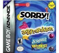 Aggravation/Sorry/Scrabble Jr / Game [Importación Inglesa]