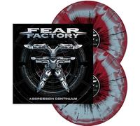 Aggression Continuum (Red & Blue Swirl W [Vinilo]