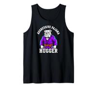 Aggressive Pajama Hugger Jiu Jitsu Grappling Funny Camiseta sin Mangas
