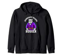 Aggressive Pajama Hugger Jiu Jitsu Grappling Funny Sudadera con Capucha