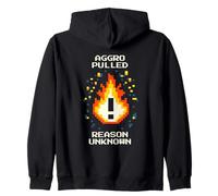 Aggro Pulled: Razón desconocida | Pixel Social Class Buff Sudadera con Capucha