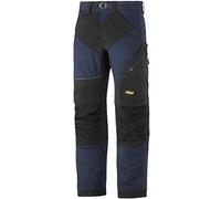 Aghasa - Snickers Pantalones de trabajo"flexiwork tamaño en 1 pieza, 52, color azul marino/negro, 69039504052