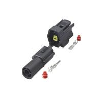 AGHXYUER 1-20Sets Sealed 1/2/3/4/6/8/10/12/16Pin Male Female Wire Connector Auto Electrical Plug 174879-2 174877-2 (16Pin 20Sets)(1Pin,5Sets)