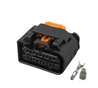 AGHXYUER 1 Set 10 Pin 1.2mm Auto Headlight Electrical Connectors Plug Wire Harness For 1801600-1(10P Wire Harness 5 Pcs)(10P Connector,5 Pcs)