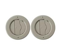 AGHXYUER 22910951 Roof Air Conditioner Vent Outlet Pane Tan Or Gray 2015~ ， Compatible With Tahoe Yukon ，Compatible with Yukon XL ，Compatible With Escalade AC Vent Grille((1 Pair Tan)