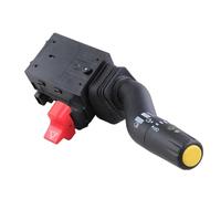 AGHXYUER Car Turn Light Switch for M2 106/112 (2003-2011) - Black Push Hinge Lever 2-Way Flush Mount Normally Closed Manual Operation