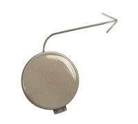 AGHXYUER for VW Jetta 2017 2018 Front Bumper Trailer Tow Hook Traction Ca(White)(Gold)