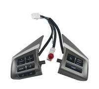 AGHXYUER Steering Wheel Cruise Control Switch 83154AJ180， Compatible For XV Crosstrek IMPREZA 2012-2014(Black)(GRAY)