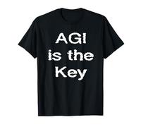 AGI es la Inteligencia General Artificial Clave Camiseta