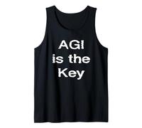 AGI es la Inteligencia General Artificial Clave Camiseta sin Mangas