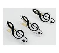 AGIFTY - Clip Clave De Sol Agifty C-1064 Negro 7cm - 5410401